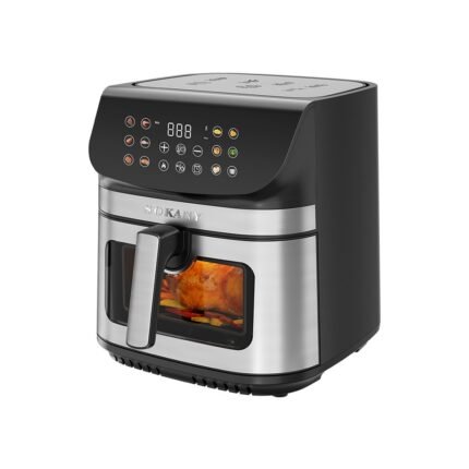 SK-10104 قلايه سوكانى ديجيتال 12لتر  2600وات 2سخان