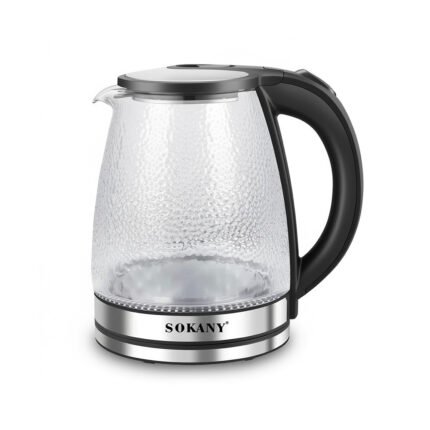 SK-09087 غلايه زجاج سوكانى 1.7 لتر 1500 وات